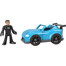 Fisher-Price Imaginext Rovin' Racer, Push-Along Car and Character Figure Set