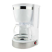 Brentwood 10 Cup 800 Watt Coffee Maker in White