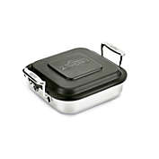 All-Clad - Stainless Steel Square Baker Cookware with plastic Lid, 8 Inch