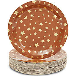 Sparkle and Bash Twinkle Twinkle Little Star Baby Shower Plates (9 In., 48-Pack)