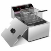Slickblue 1700W Single Electric Deep Fryer with Basket Scoop Unit