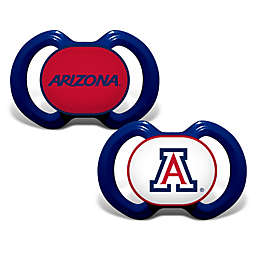 BabyFanatic Pacifier 2-Pack - NCAA Arizona Wildcats - Officially Licensed League Gear