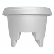 Bloem DR1209 Deck Balcony Rail Planter 12 Casper White