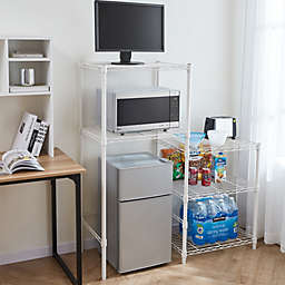 DormCo Mini Shelf Supreme with Supreme Shelving - 3 Shelf Add On (Standard) - White