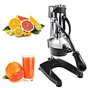 Zimtown Commercial/Home/Bar Orange Citrus Lemon Fruit Manual Juicer, Juice Squeezer, Hand Press Juicer Machine, Heavy Duty, Black Finish