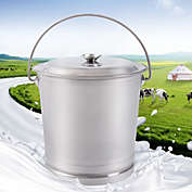 Stock Preferred Stainless Steel Wine & Milk Pail Beer Liquid vessel Bucket 8L