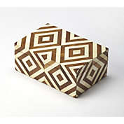 Hors D&#39;oeuvres Maya Wood & Bone Inlay Storage Box, Multi-color