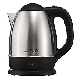 Brentwood 1.2 L Stainless Steel Electric Cordless Tea Kettle 1000w in Brushed Chrome