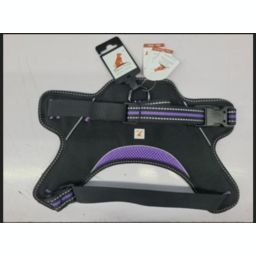 Doggy Tales Patented Hart Harness - Purple, 35