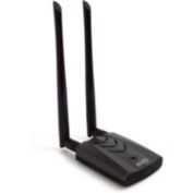 Alfa Long-Range Dual-Band AC1200 Wireless USB 3.0 Wi-Fi Adapter w/2x 5dBi External Antennas - 2.4GHz 300Mbps/5GHz 867Mbps - 802.11ac & A, B, G, N