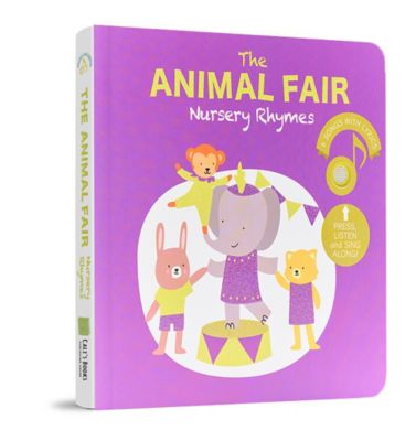 The Animal Fair Nursery Rhymes Book for Infants and Babies   Animal Sound Book   Animal Books for Toddlers 1-3   Musical Books for Toddlers   Book for Toddler   Sing Along Books with Sound