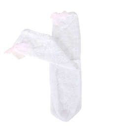 Wrapables Lace Stockings with Bow for Toddler Girl