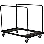 Emma + Oliver Round Folding Table Dolly Storage - Party Event Rental Furniture
