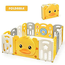 Slickblue 14-Panel Foldable Baby with Sound