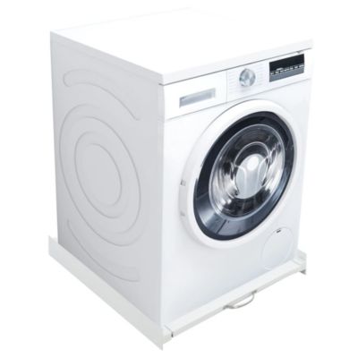vidaXL Washing Machine Stacking Kit with Pull-Out Shelf