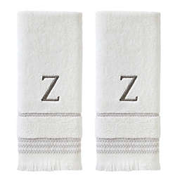 SKL Home By Saturday Knight Ltd Casual Monogram Hand Towel Set Z - 2-Count - 16X26