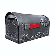 Special Lite Products SCB-1005-SW Hummingbird Curbside Mailbox - Swedish Silver