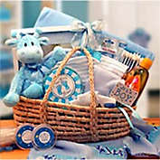 GBDS Our Precious Baby New Baby Carrier -Blue  - baby bath set -  baby boy gift basket