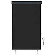 Stock Preferred Outdoor Roller Blind 39.4"x98.4" Anthracite