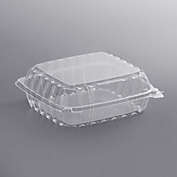 Kitcheniva 25packs Clear Hinged Lid Plastic Food Container