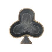 Cheungs Heavy Duty Cast Iron Black Finish Table Decor - Clubs