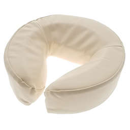 Royal Massage Standard Memory Foam Face Cradle Cushion - Universal Head Cushion for Massage Therapy with Velcro (Beige)