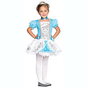 Enchanted Costumes Child&#39;s Blue and White Fairytale Princess Halloween Costume - Size Large