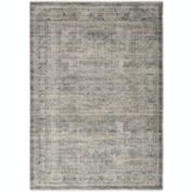 Nourison Nyle 5'3" x 7'10" Ivory Slate Bohemian Indoor Rug