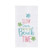 C&F Home Slow Down Brach Time Flour Sack Kitchen Towel