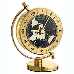 Seiko Golden Globe Desk and Table Clock