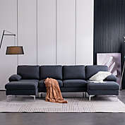 Stock Preferred Modular Sofa in Dark Gray