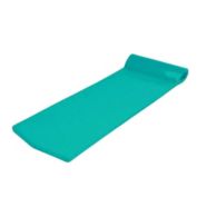 California Sun Deluxe Oversized Unsinkable Foam Cushion Pool Float (Aquamarine)