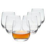 Juvale 12oz Whiskey Glasses, Double Old Fashioned Glasses for Scotch, Bourbon, Cocktails (Set of 6)
