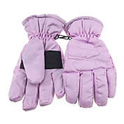 Kitcheniva 21cm Kids Winter Knit Men Women Waterproof Skiing Gloves, Light Purple