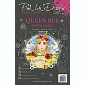 Pink Ink Designs Queen Bee A5 Clear Stamp Set