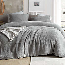 Byourbed Coma Inducer King Duvet Cover - Teddy Bear - Silver Gray