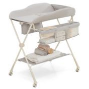 Slickblue Baby Diaper Changing Table with Water Basin Wheel