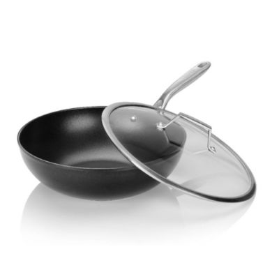 TECHEF - Onyx Collection - 12 Inch Wok/Stir-Fry Pan with Cover