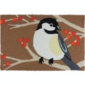 Jellybean Decorative Indoor/Outdoor Accent Rug Chickadee - 20" X 30"