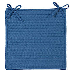 Colonial Mills Simply Home Solid - Blue Ice Chair Pad (single)