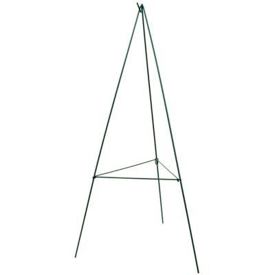 Darice 36" Green Metal Wire Standing Display Easel for Christmas & Easter Wreaths or Memorials