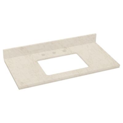 American Imaginations Countertop Beige Stone Top in Finish
