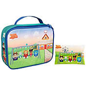 Daniel Tiger&#39;s Neighborhood - Insulated Durable Lunch Bag Sleeve Kit with Ice Pack - Swing & Friends
