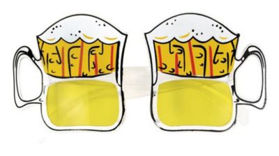 Beistle Party Decorative Beer Mug Fanci - Frames - 6 Pack, (1/Card)