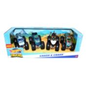 Hot Wheels Monster Trucks 1  64, 4 Pack Gnash & Clash