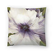 Americanflat - Violet Orchid I Throw Pillow By Pi Creative Art - 20.0"H x 20.0"W x 1.5"D