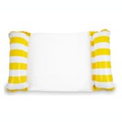 Inflatable Swimming Pool PVC Float Lounge, Yellow   Multi-Purpose Water Hammock, Mesh Lounge Chair, Drifter, Saddle   Portable Sunbathing Pool Accessories