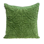 Nassau Collection 20" Olive Transitional Throw Pillow