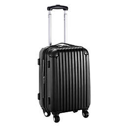 Slickblue 20-Inch ABS Carry On Luggage Travel Bag Trolley Suitcase 8 color-Black
