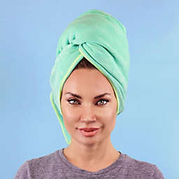 SLEEK'E, Microfiber Hair Towel Turbans for Wet Hair